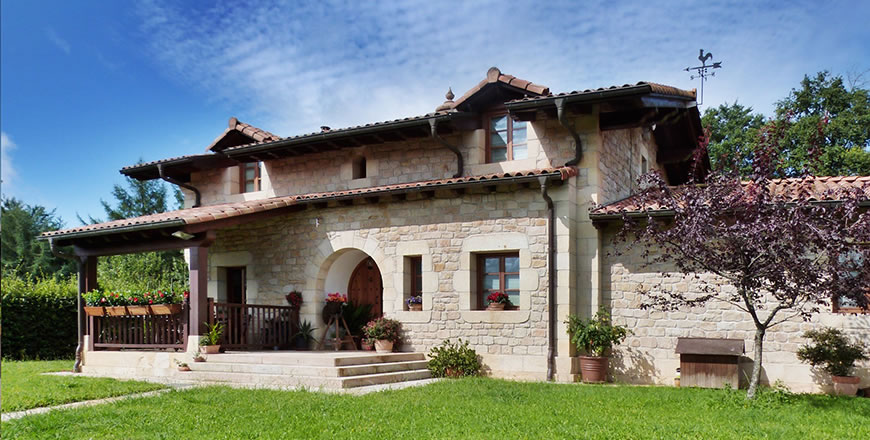 Maharishi Vastu home, in the Basque country of Spain